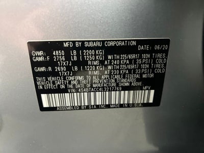 2020 Subaru Outback Premium