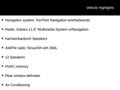2025 Subaru Outback Touring XT