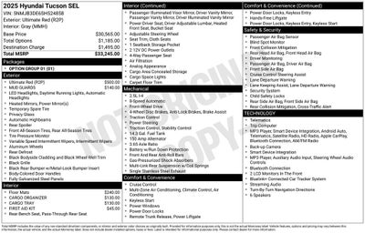 2025 Hyundai Tucson SEL