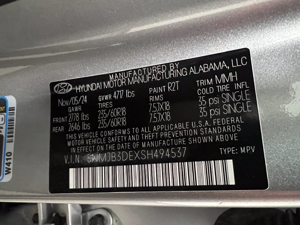 2025 Hyundai Tucson SEL