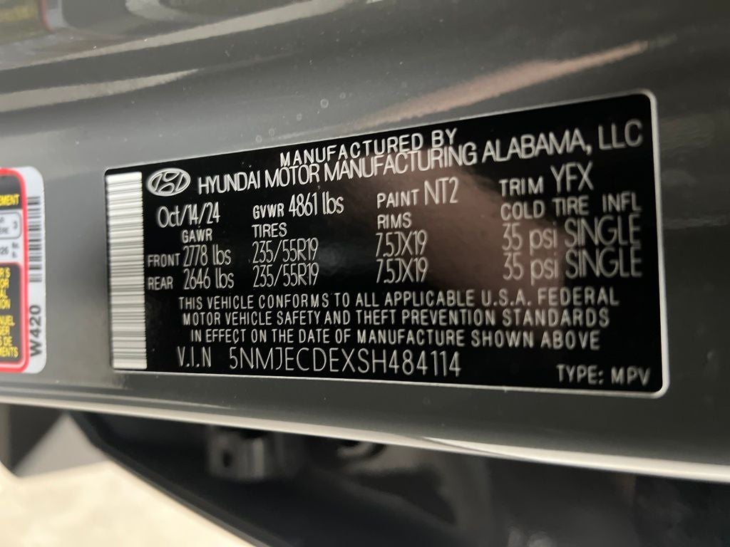 2025 Hyundai Tucson Limited