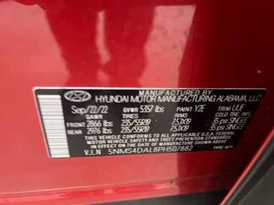 2023 Hyundai Santa Fe Limited