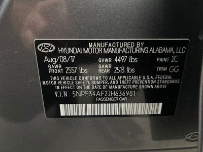 2018 Hyundai Sonata SEL