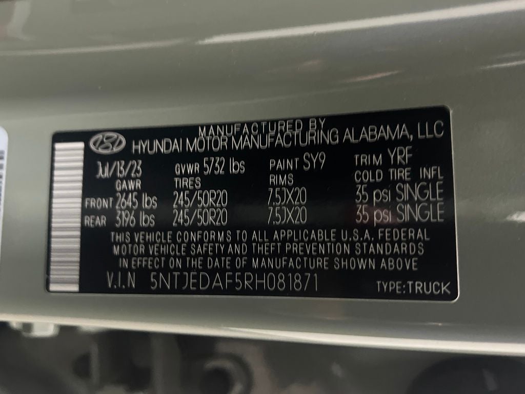 2024 Hyundai Santa Cruz Limited