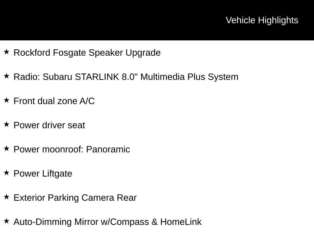 2024 Subaru Forester Limited