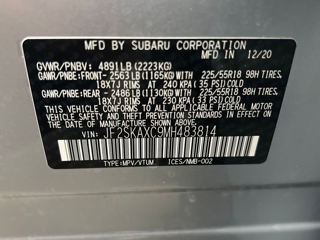 2021 Subaru Forester Touring