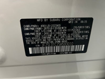 2025 Subaru Forester Touring