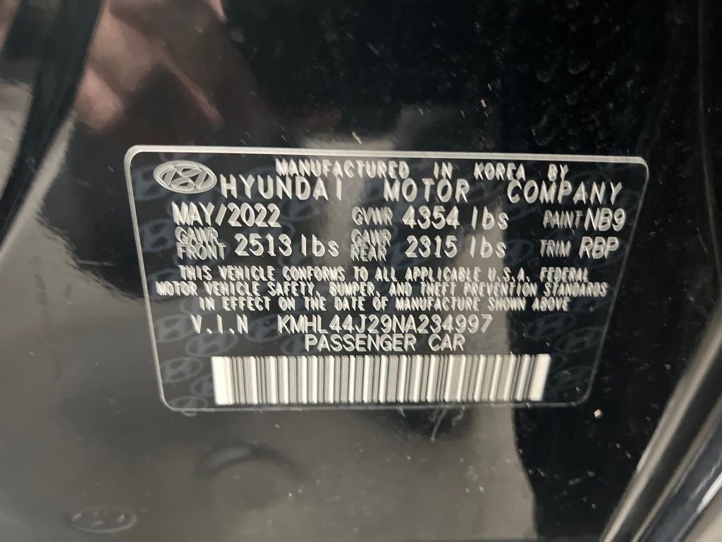 2022 Hyundai Sonata SEL Plus