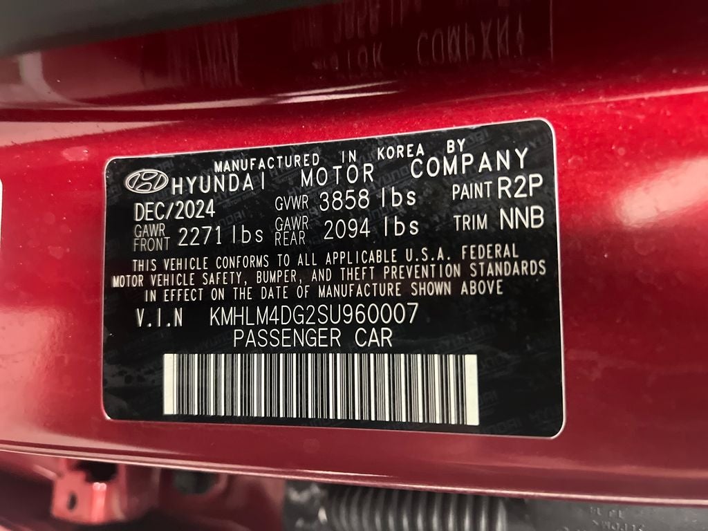 2025 Hyundai Elantra SEL Sport