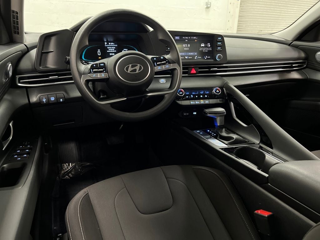 2025 Hyundai Elantra Hybrid Blue