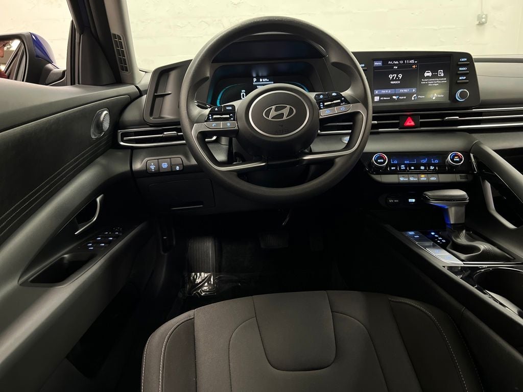 2025 Hyundai Elantra Hybrid Blue