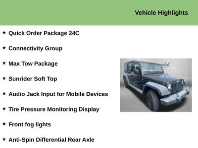 2018 Jeep Wrangler JK Unlimited Sport 4x4