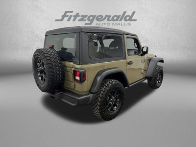 2025 Jeep Wrangler 2-Door Willys 4x4