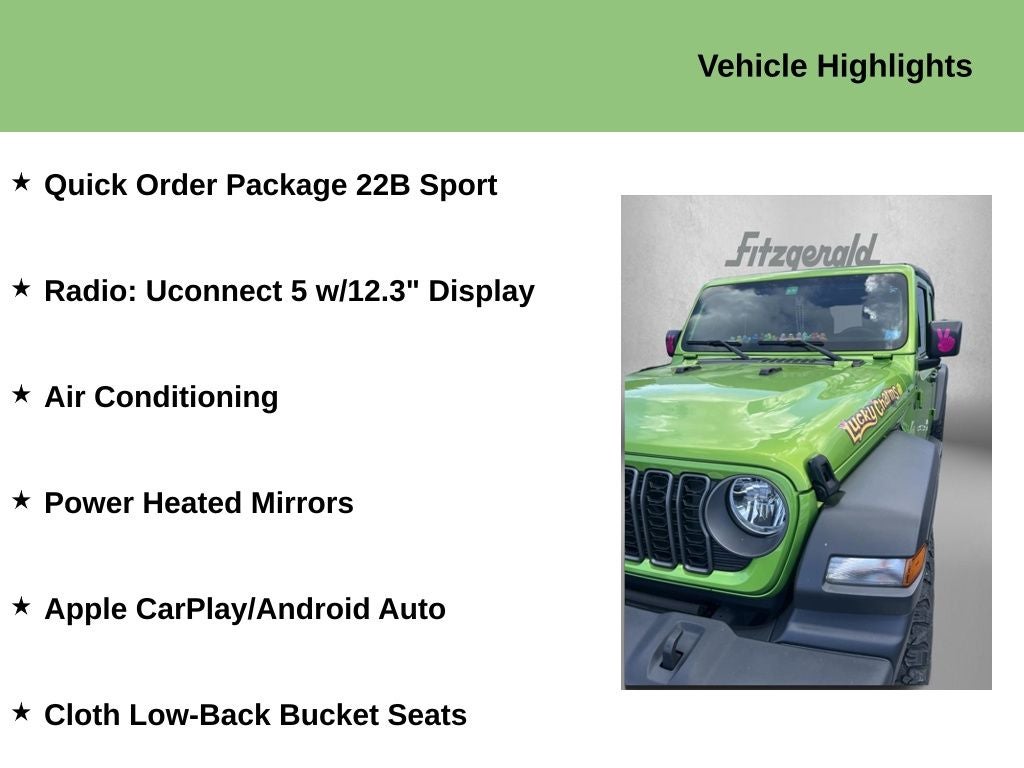 2025 Jeep Wrangler 4-Door Sport 4x4