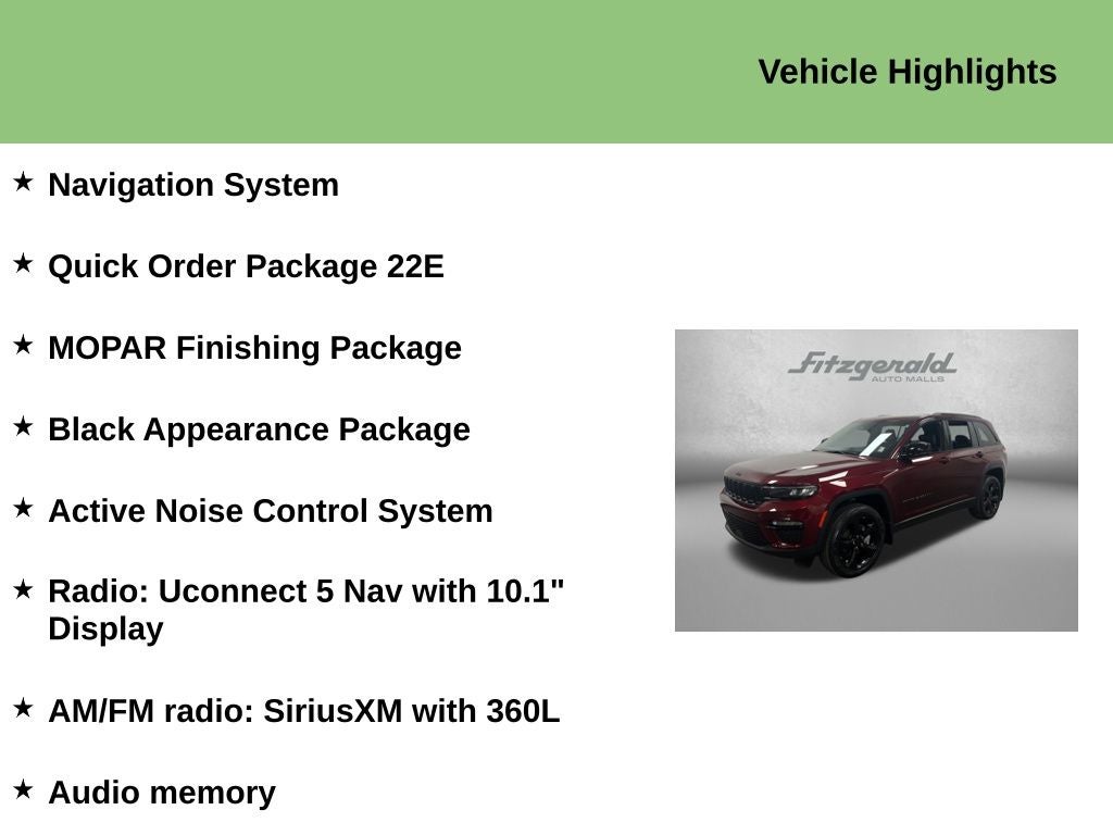 2025 Jeep Grand Cherokee Limited 4x2