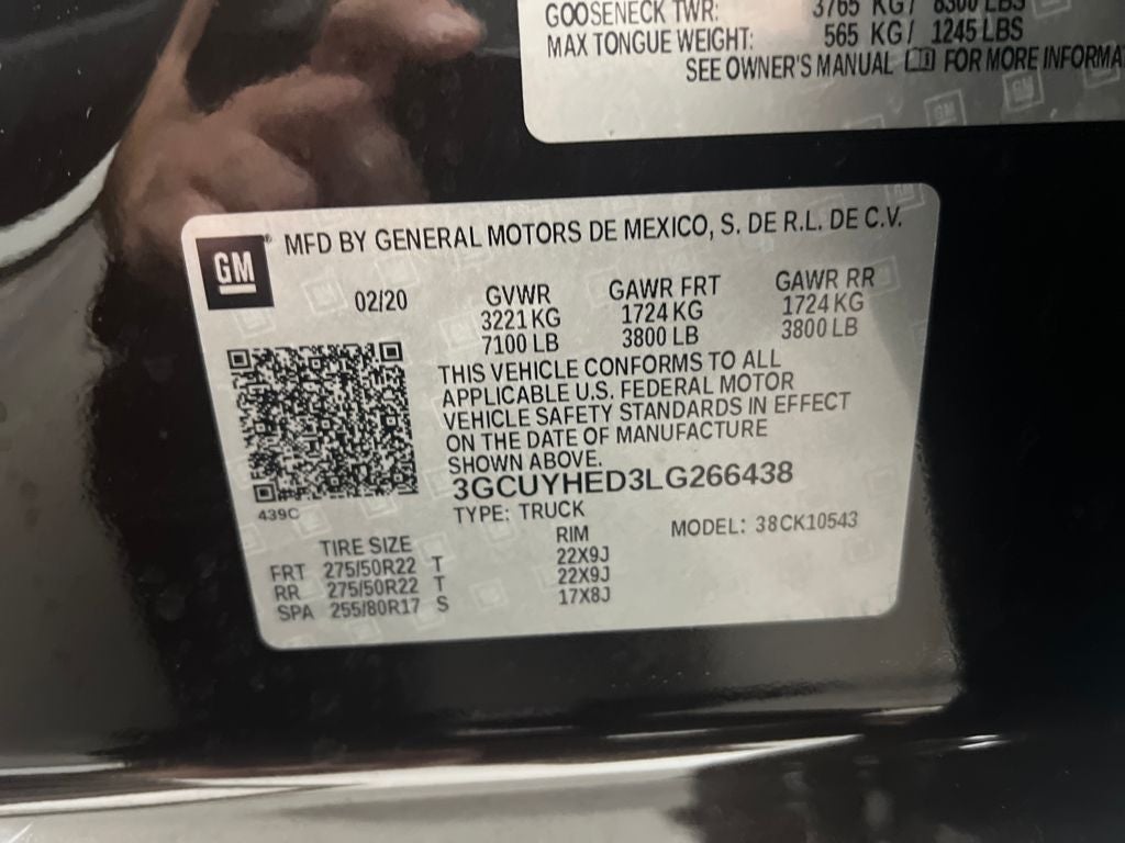 2020 Chevrolet Silverado 1500 4WD Crew Cab Short Bed High Country