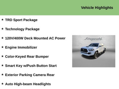 2022 Toyota Tacoma TRD Sport