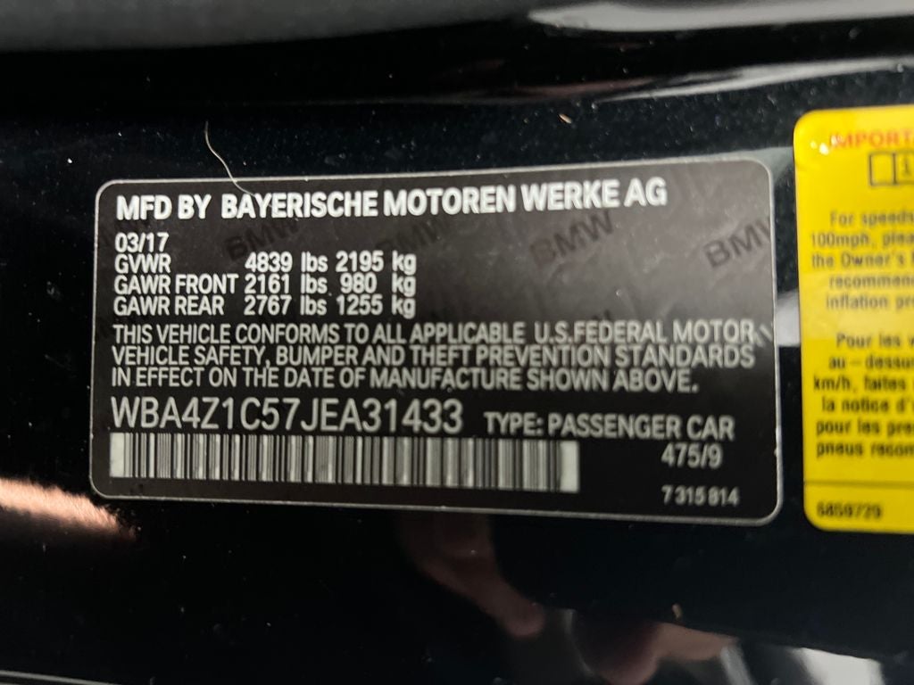 2018 BMW 430i 430i