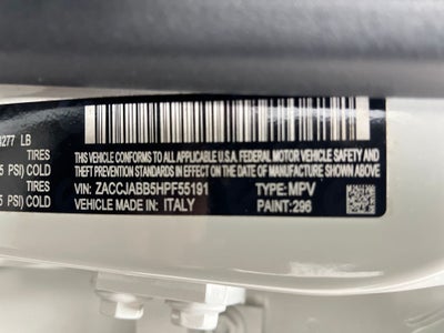 2017 Jeep Renegade Altitude FWD