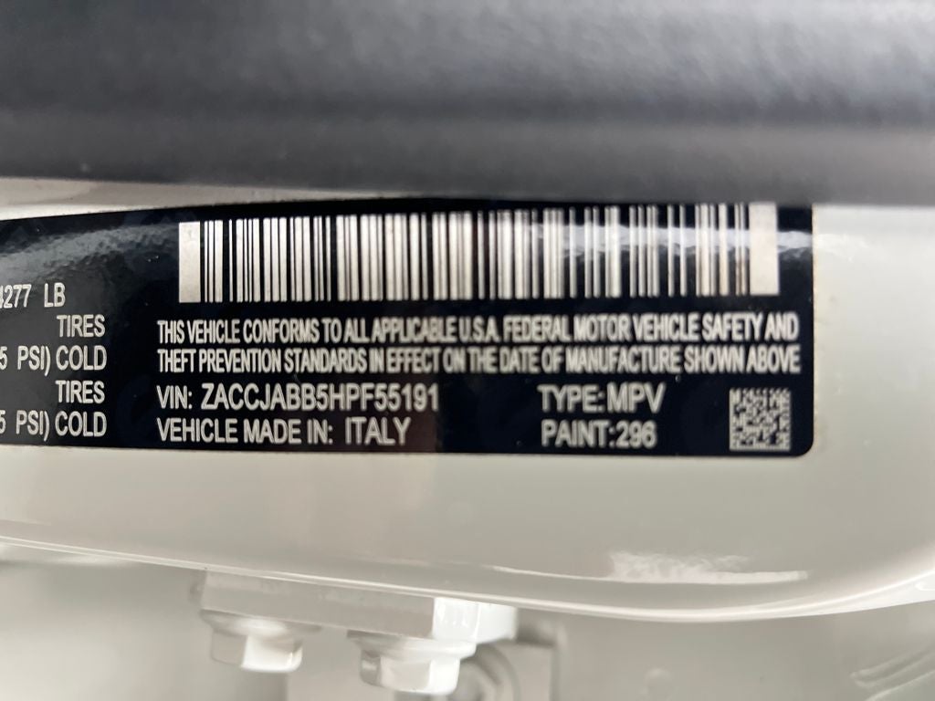 2017 Jeep Renegade Altitude FWD