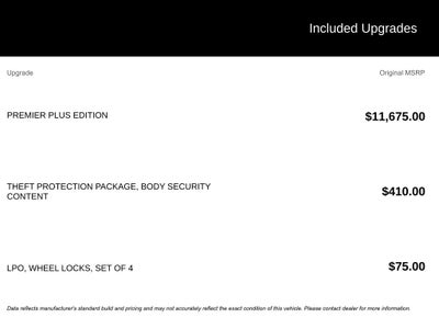 2019 Chevrolet Tahoe Premier