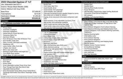 2022 Chevrolet Equinox LT