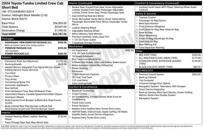 2024 Toyota Tundra Limited