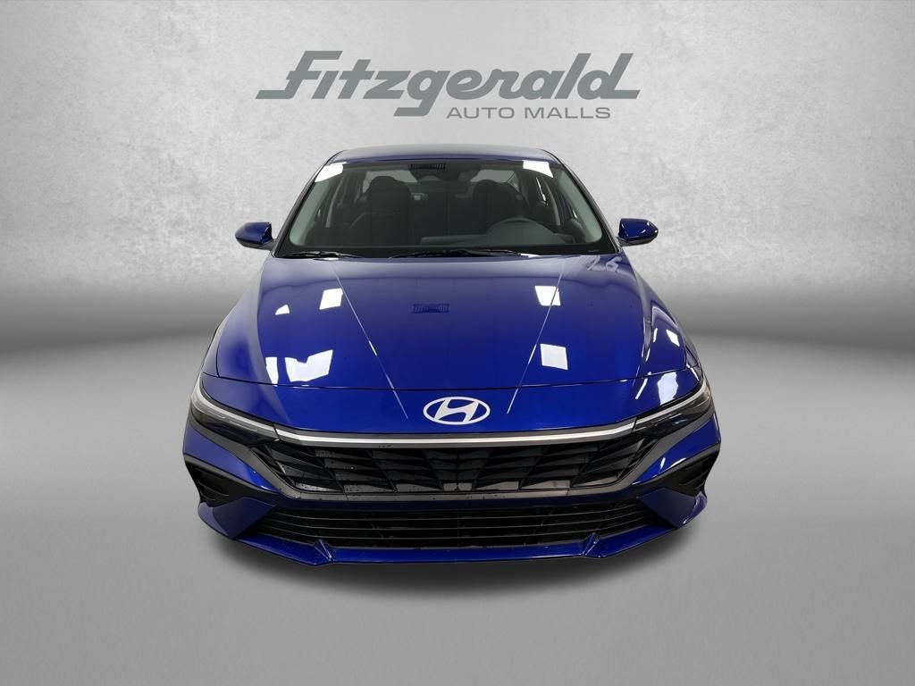 2025 Hyundai Elantra Hybrid Blue