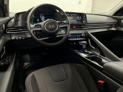 2025 Hyundai Elantra Hybrid Blue