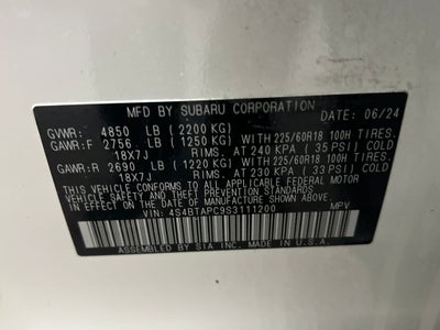 2025 Subaru Outback Touring