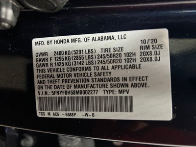 2021 Honda Passport EX-L
