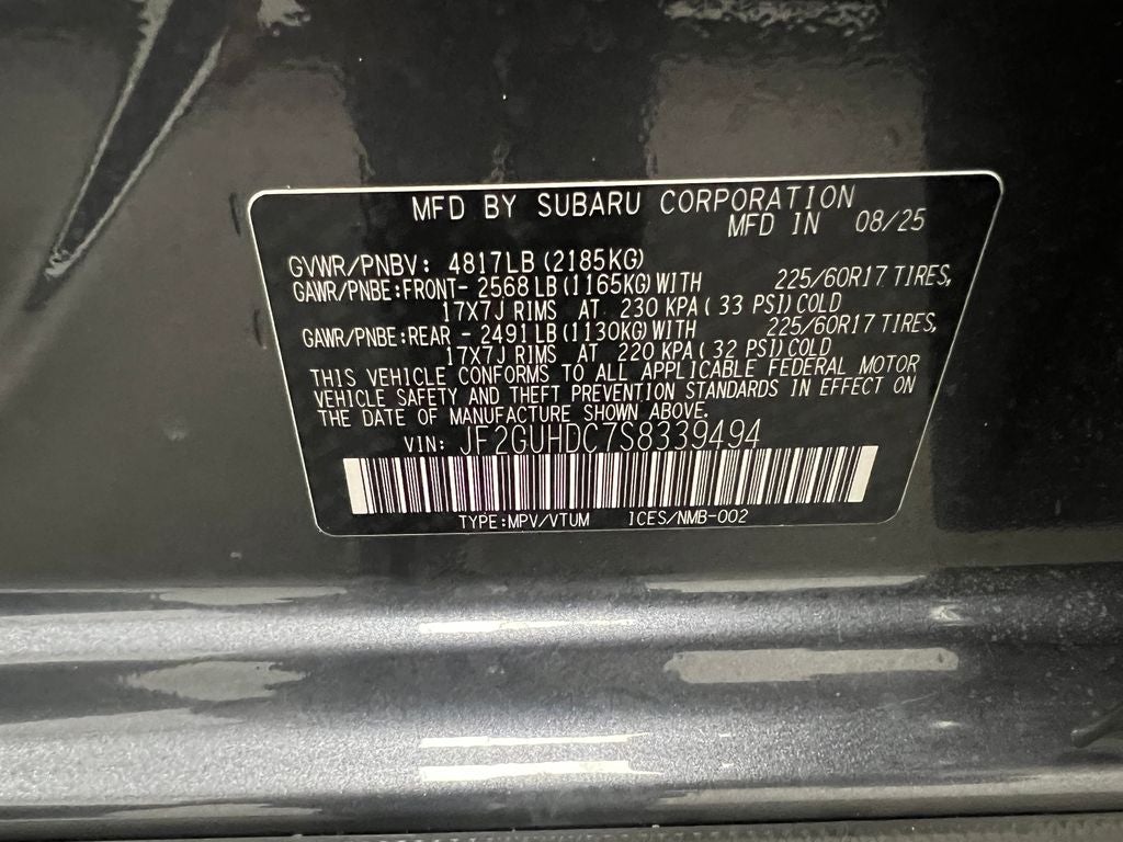 2025 Subaru Crosstrek Premium