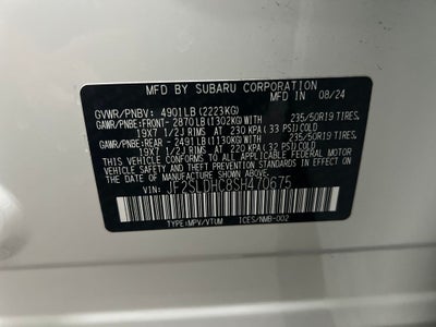 2025 Subaru Forester Sport