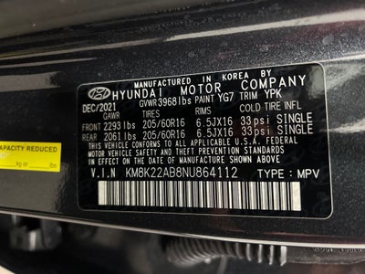 2022 Hyundai Kona SE