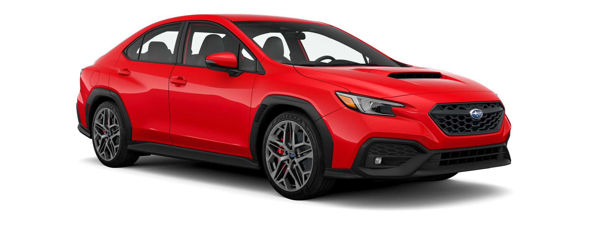 2024 Subaru WRX TR Shown in Ignition Red