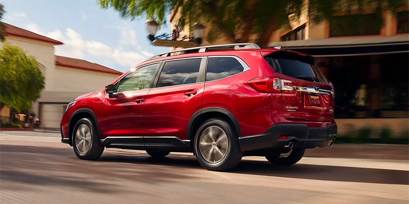 Red 2025 Subaru Ascen