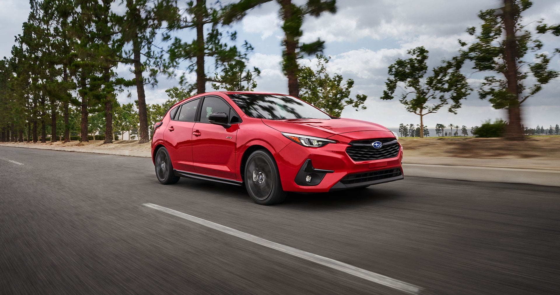 Red 2024 Subaru Impreza