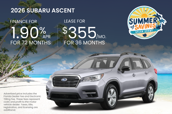 2026 subaru ascent