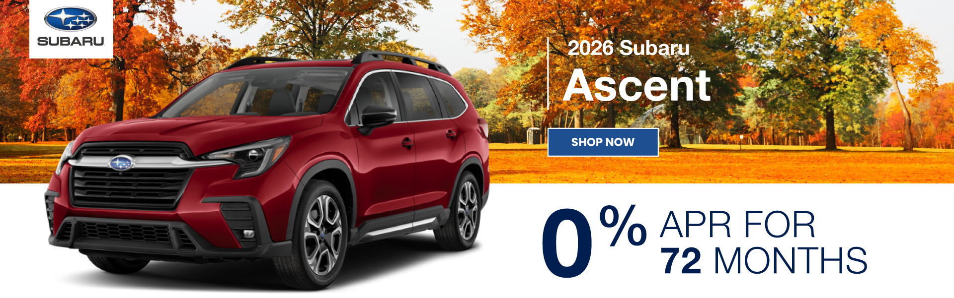 October 2026 Ascent Offer Desktop Banner
