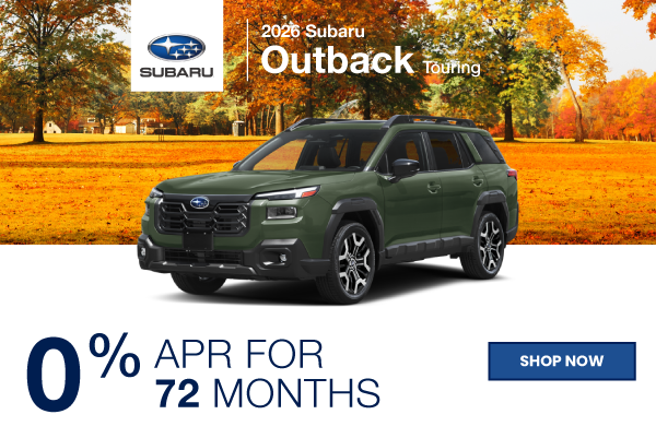 October 2026 Outback Touring Offer Mobile Banner