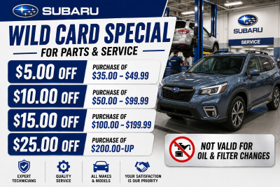 Wild Card Special Parts and Service